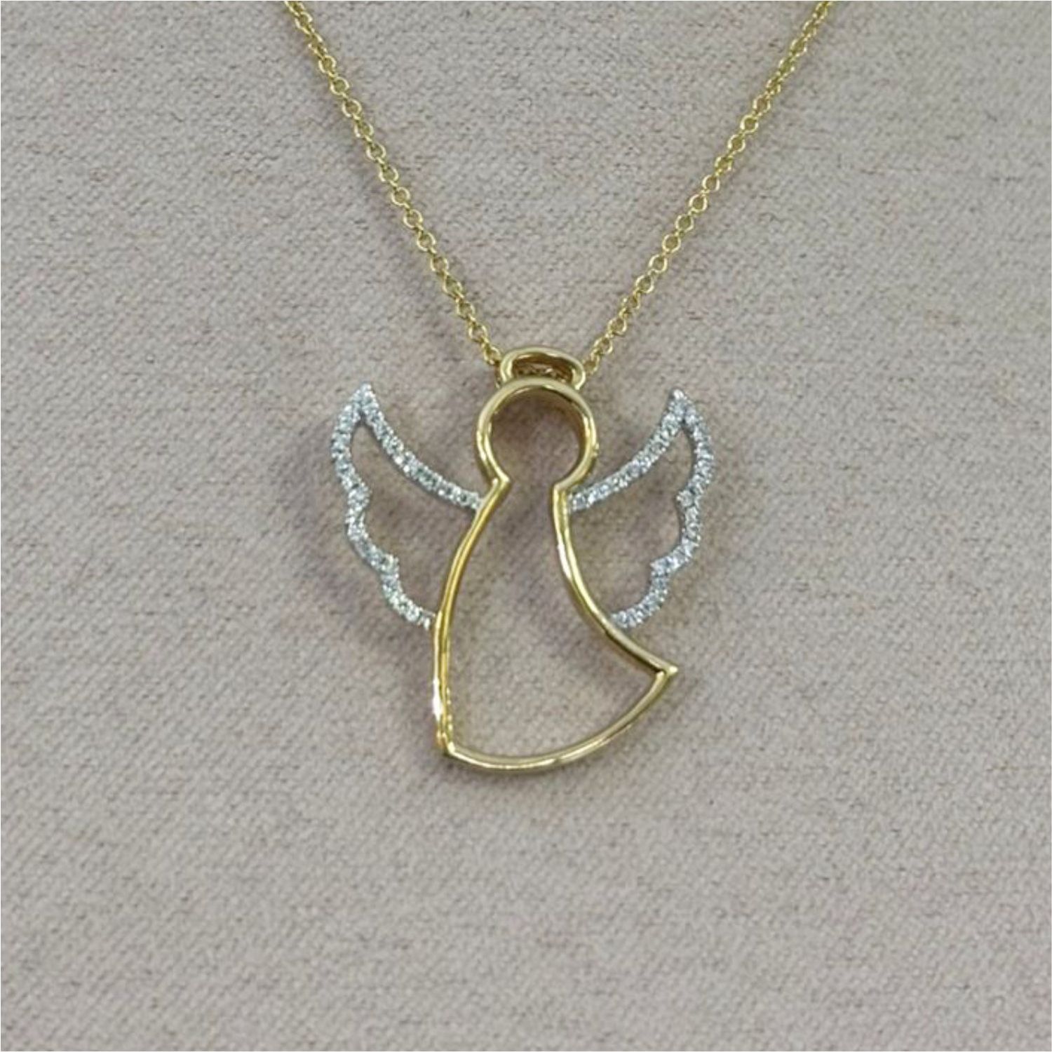 ​Collar Angel Diamantes