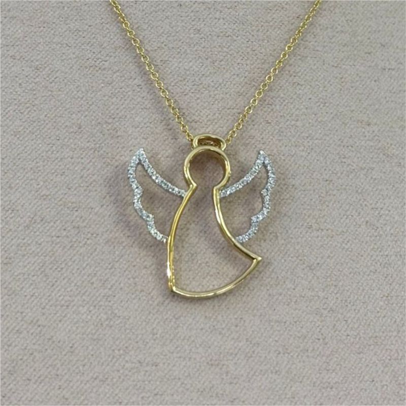 ​Collar Angel Diamantes