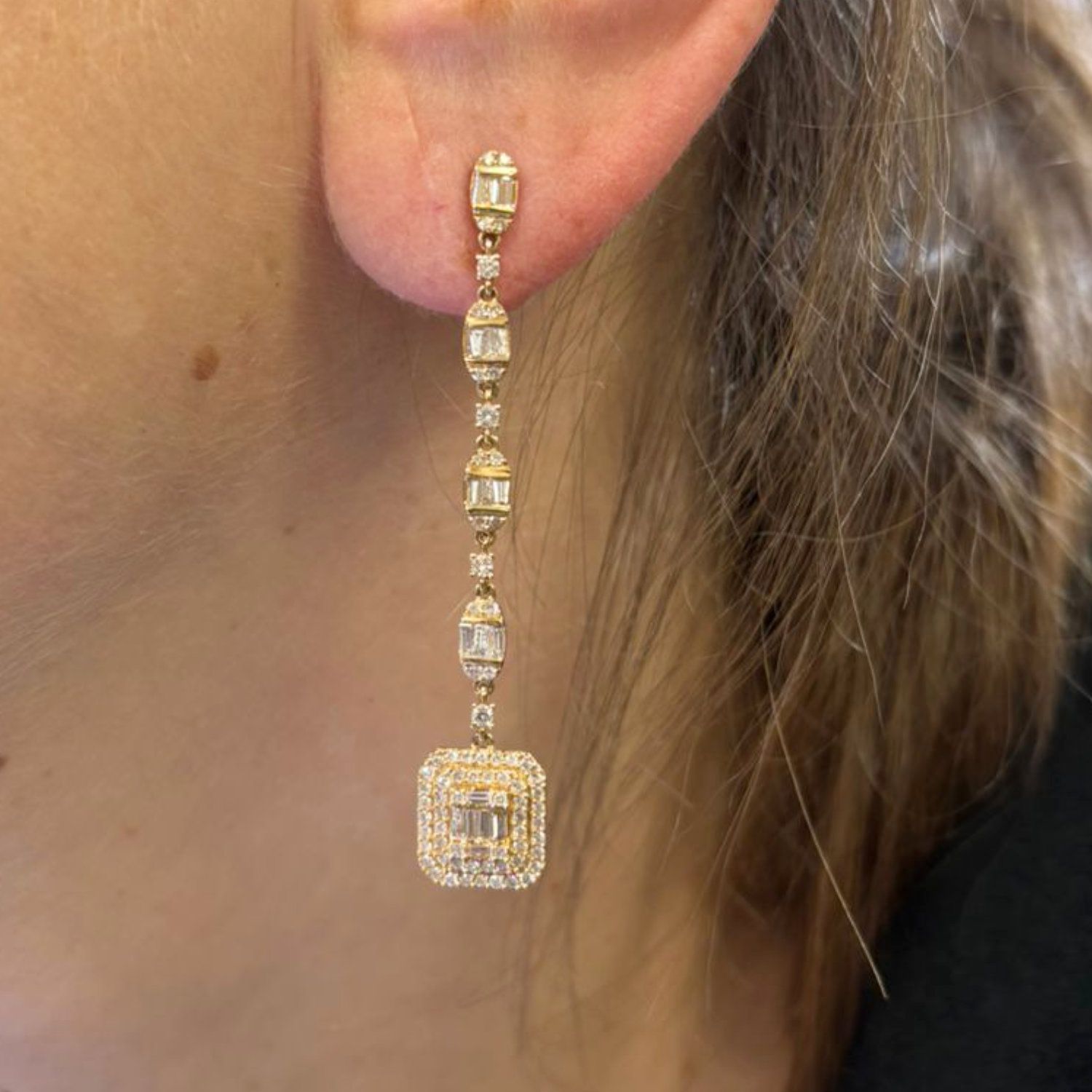 ​Aretes Diamantes