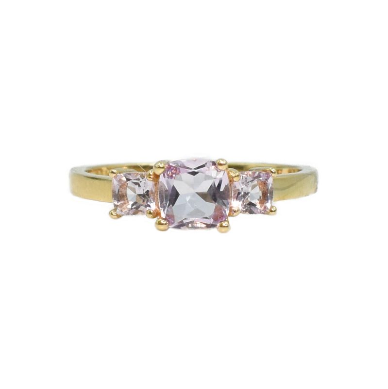 Anillo Amatistas Rosas