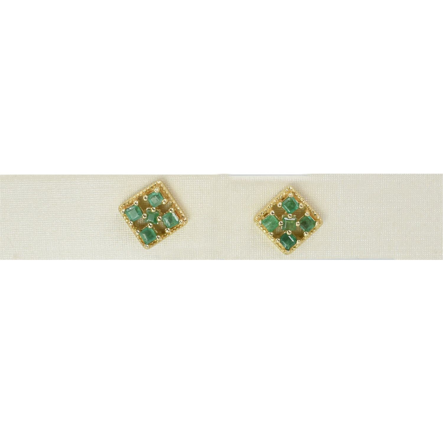 Aretes Esmeraldas