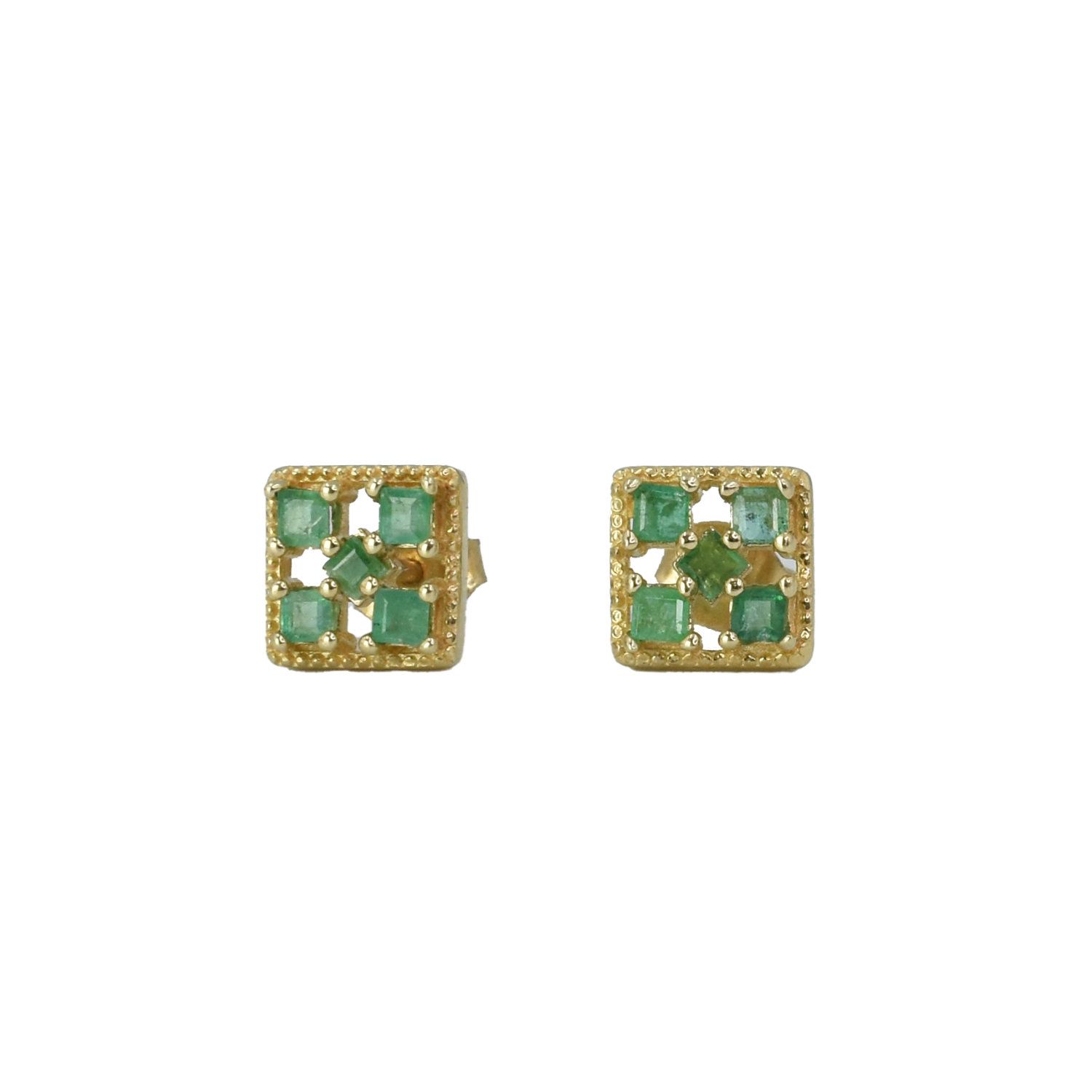 Aretes Esmeraldas