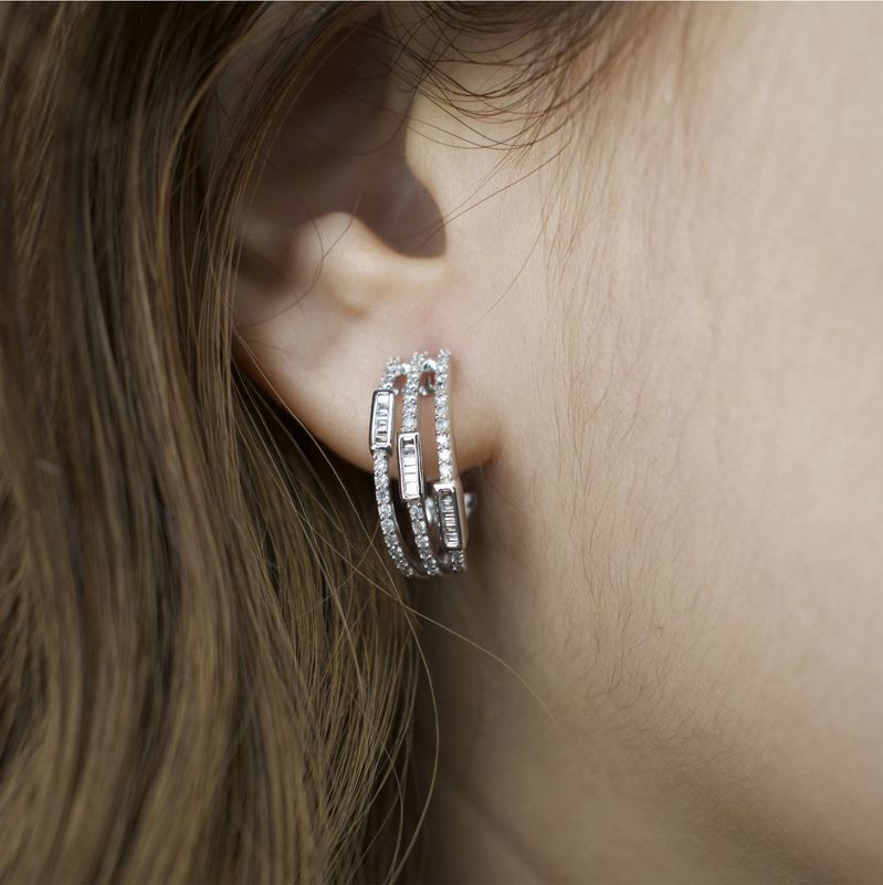Aretes Diamantes