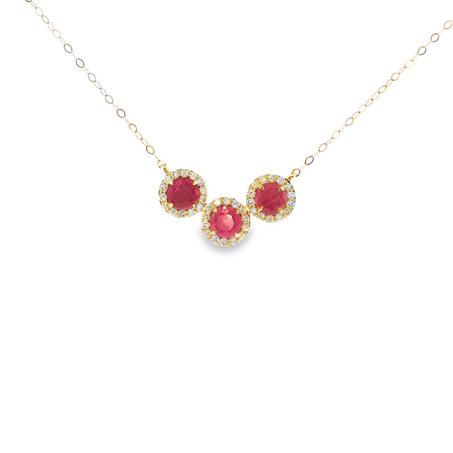 ​Collar Rubíes y Diamantes