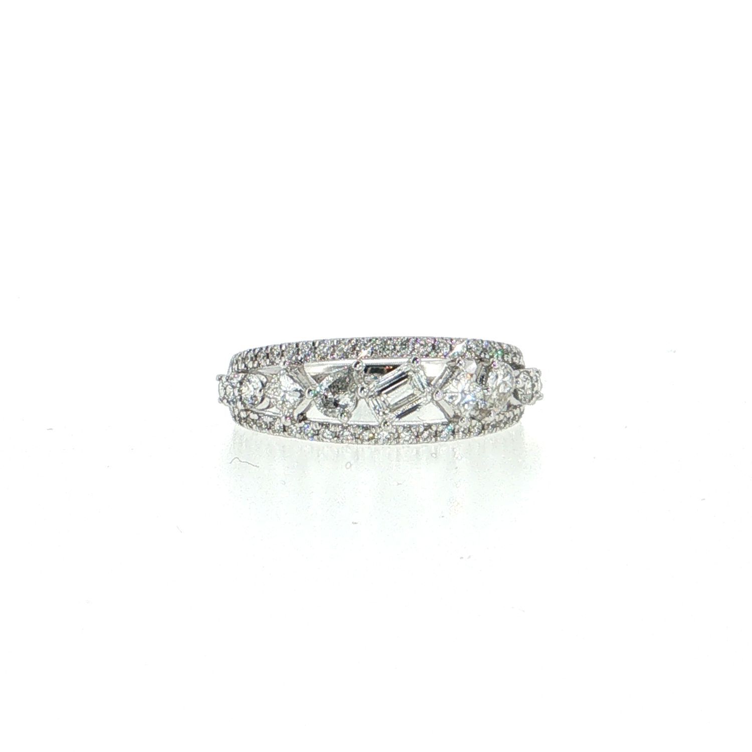​Anillo Diamantes Multicorte