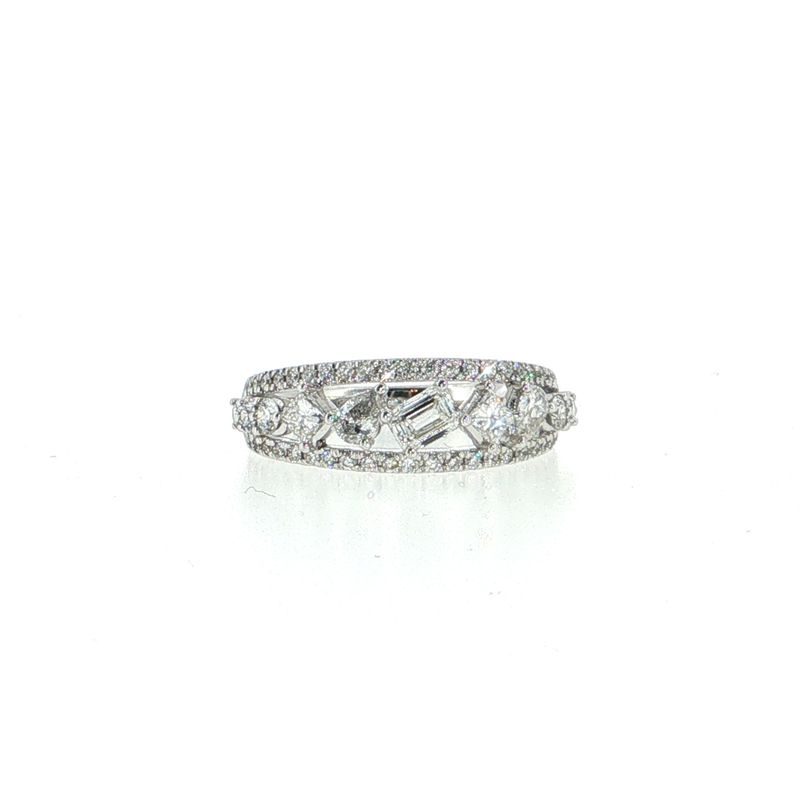 ​Anillo Diamantes Multicorte