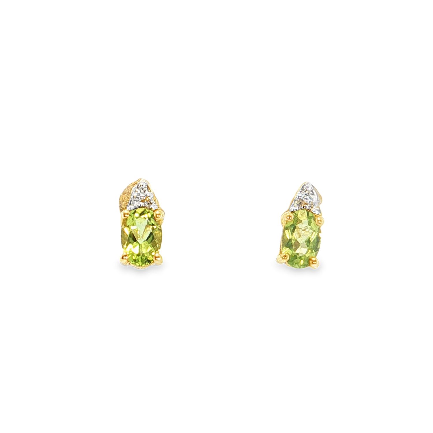 Aretes Peridodos y Diamantes