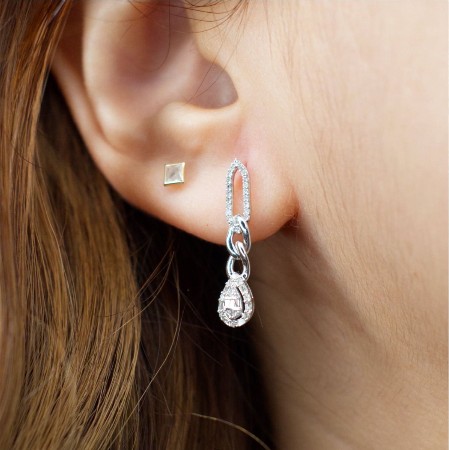 ​Aretes Diamantes