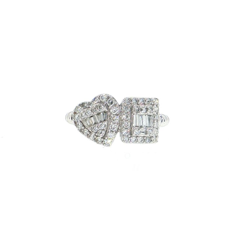 Anillo Tu y Yo Diamantes