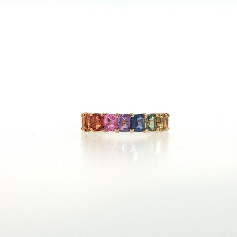 ​Anillo Zafiros Multicolor