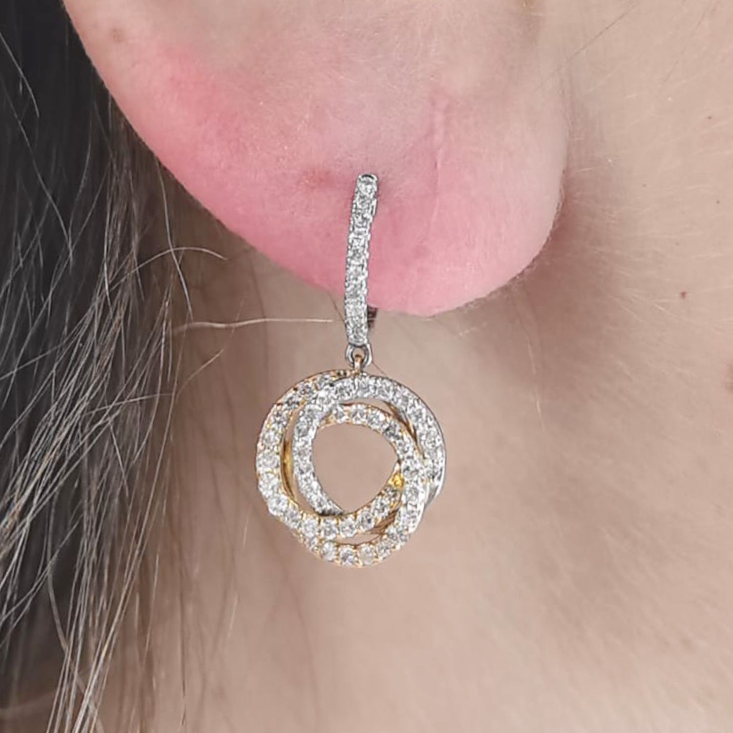 ​Aretes Diamantes