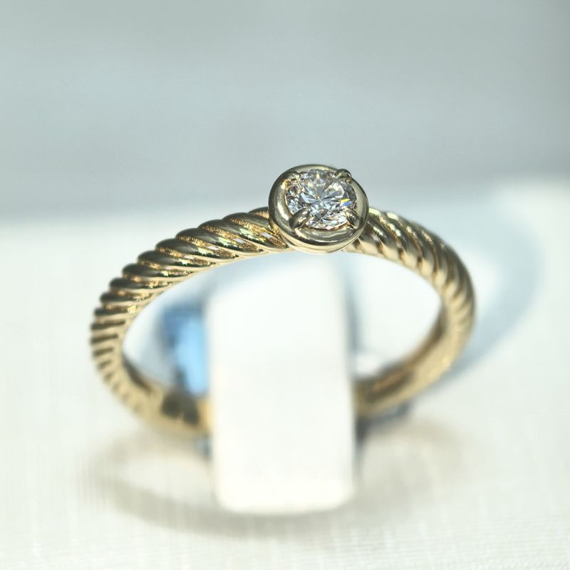 Anillo Diamantes