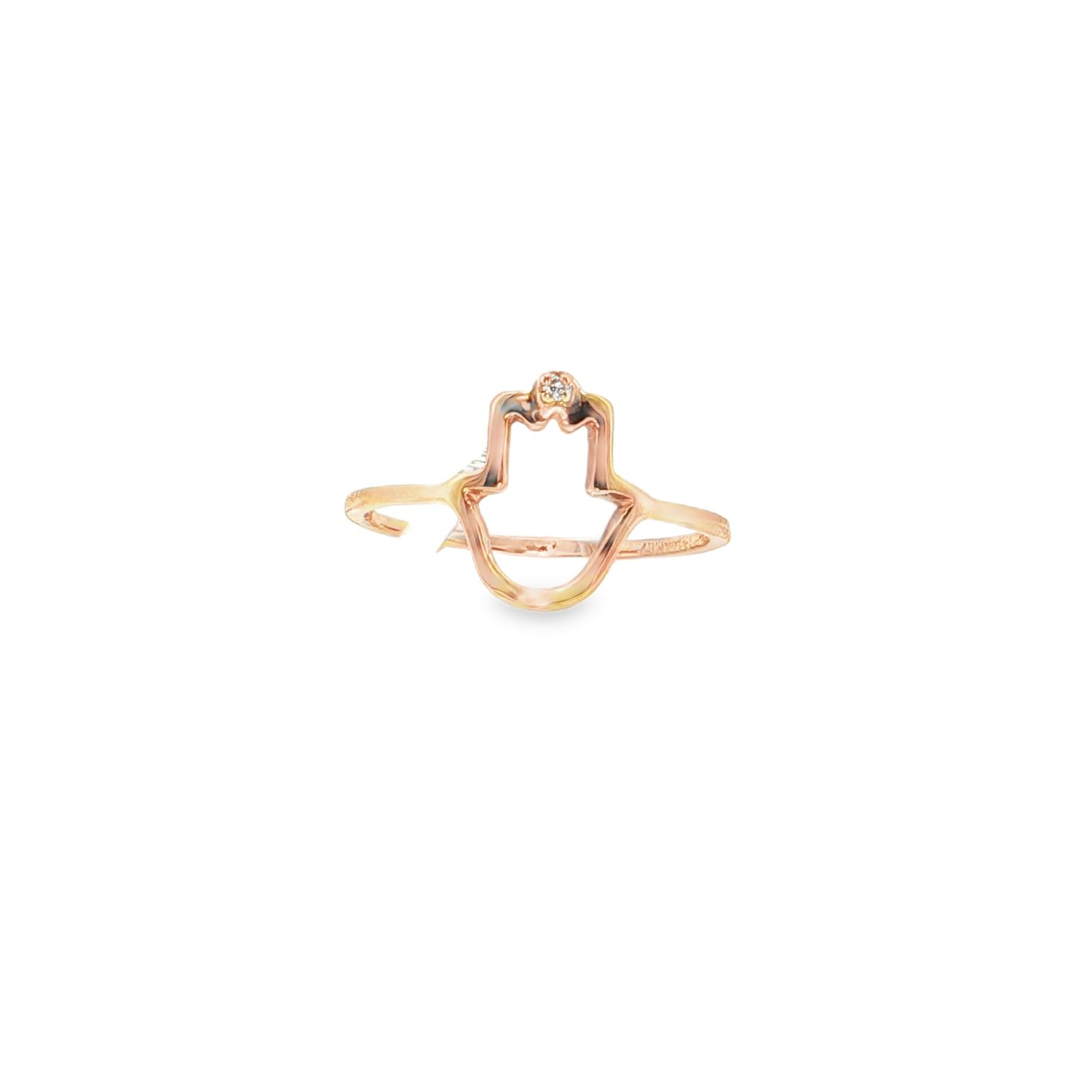 Anillo Mano de Fátima Diamante