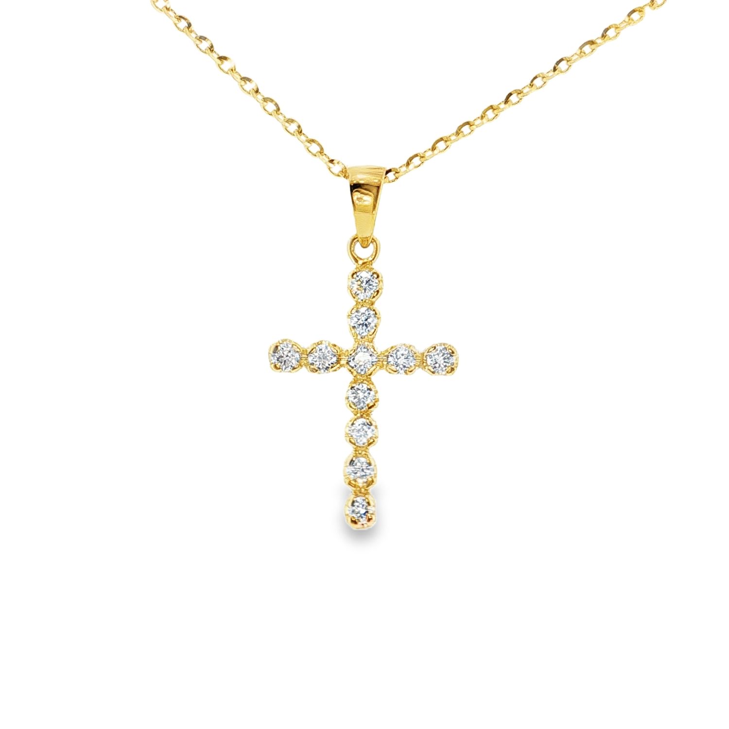 Collar Cruz Diamantes