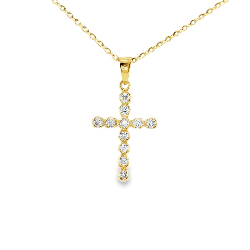 Collar Cruz Diamantes