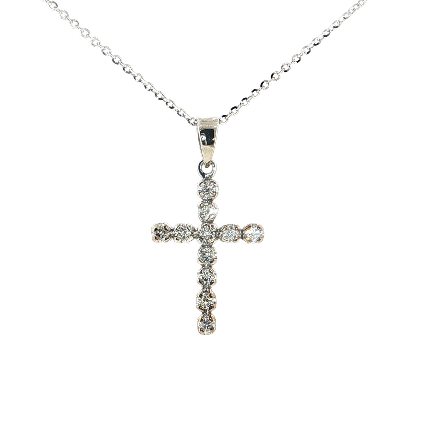 Collar Cruz Diamante