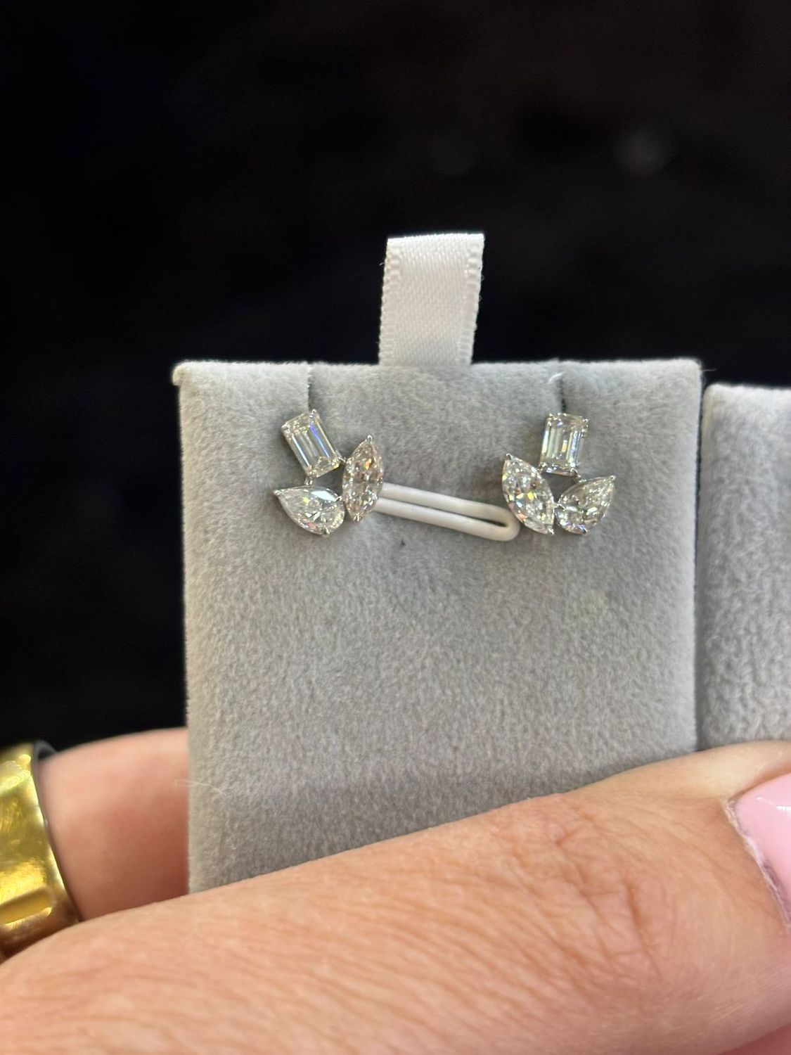 Aretes Diamantes de Laboratorio