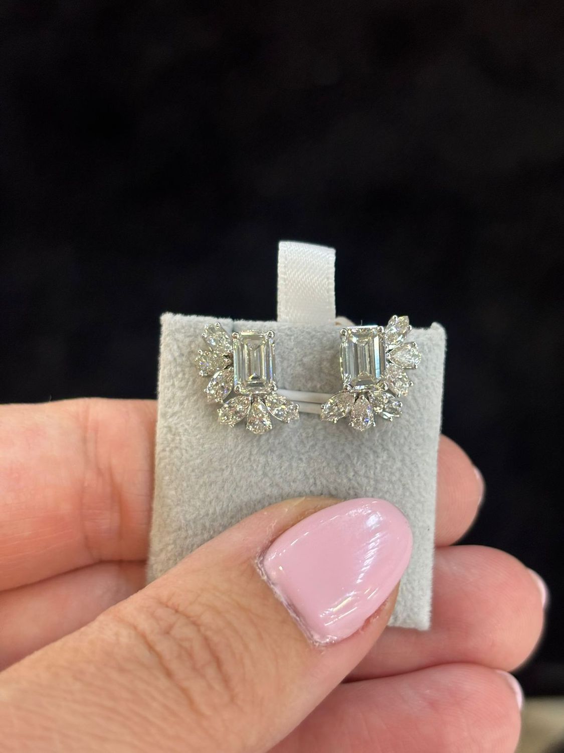 Aretes Diamantes