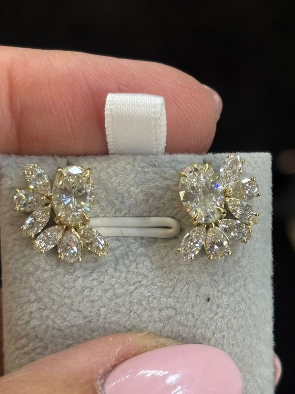 ​Aretes Diamantes