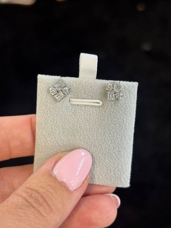 Aretes Diamantes de Laboratorio