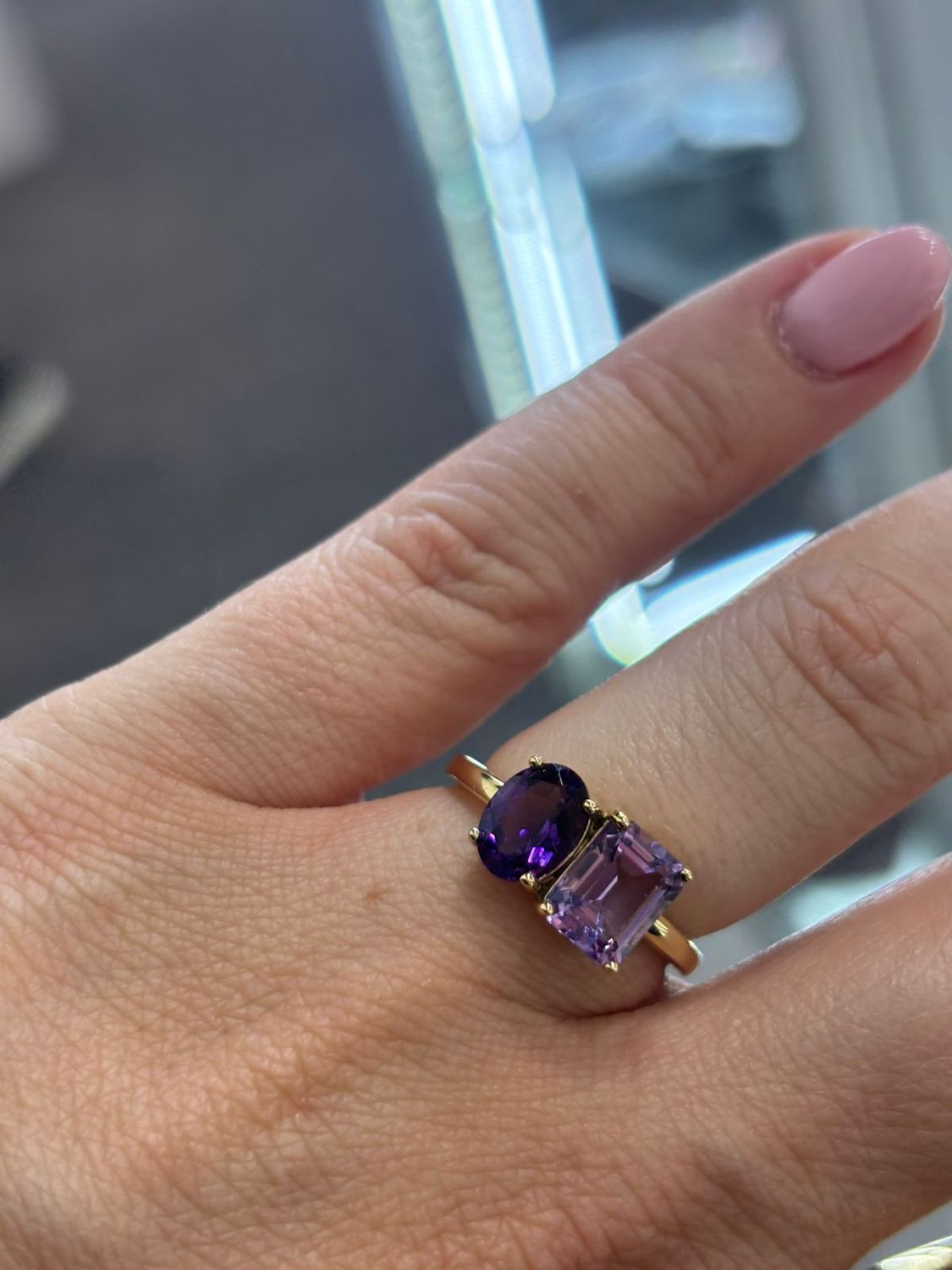 Anillo Amatistas