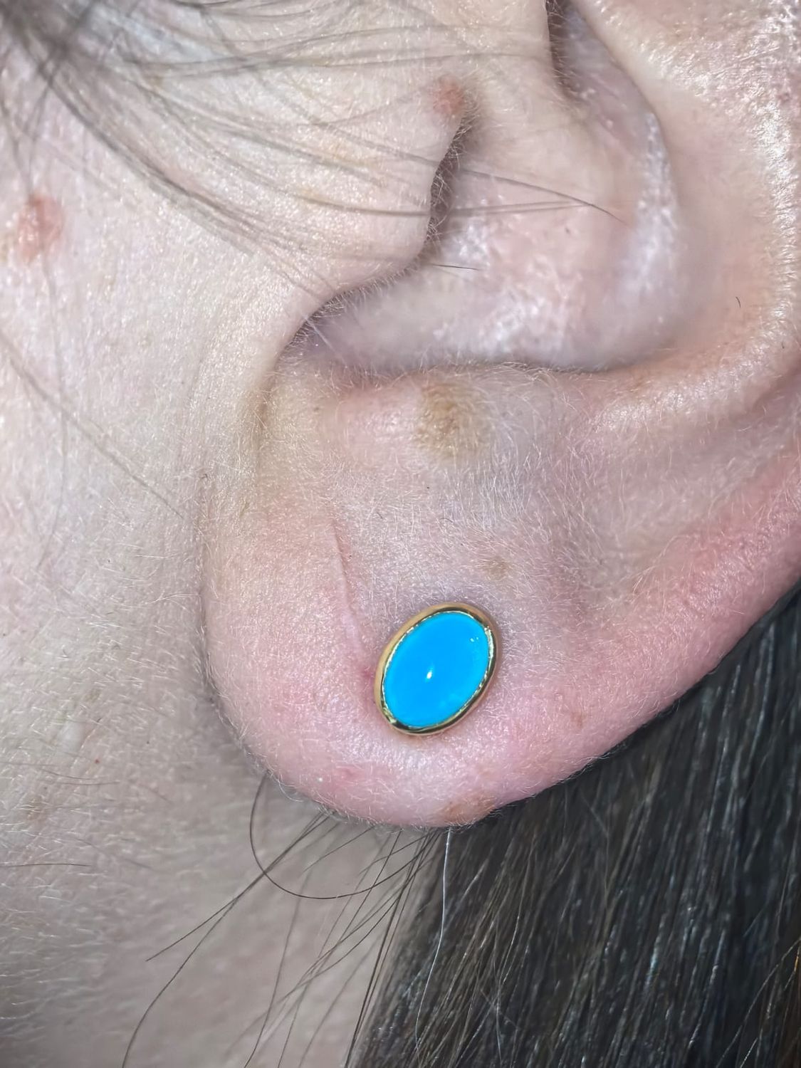 Aretes Turquesas