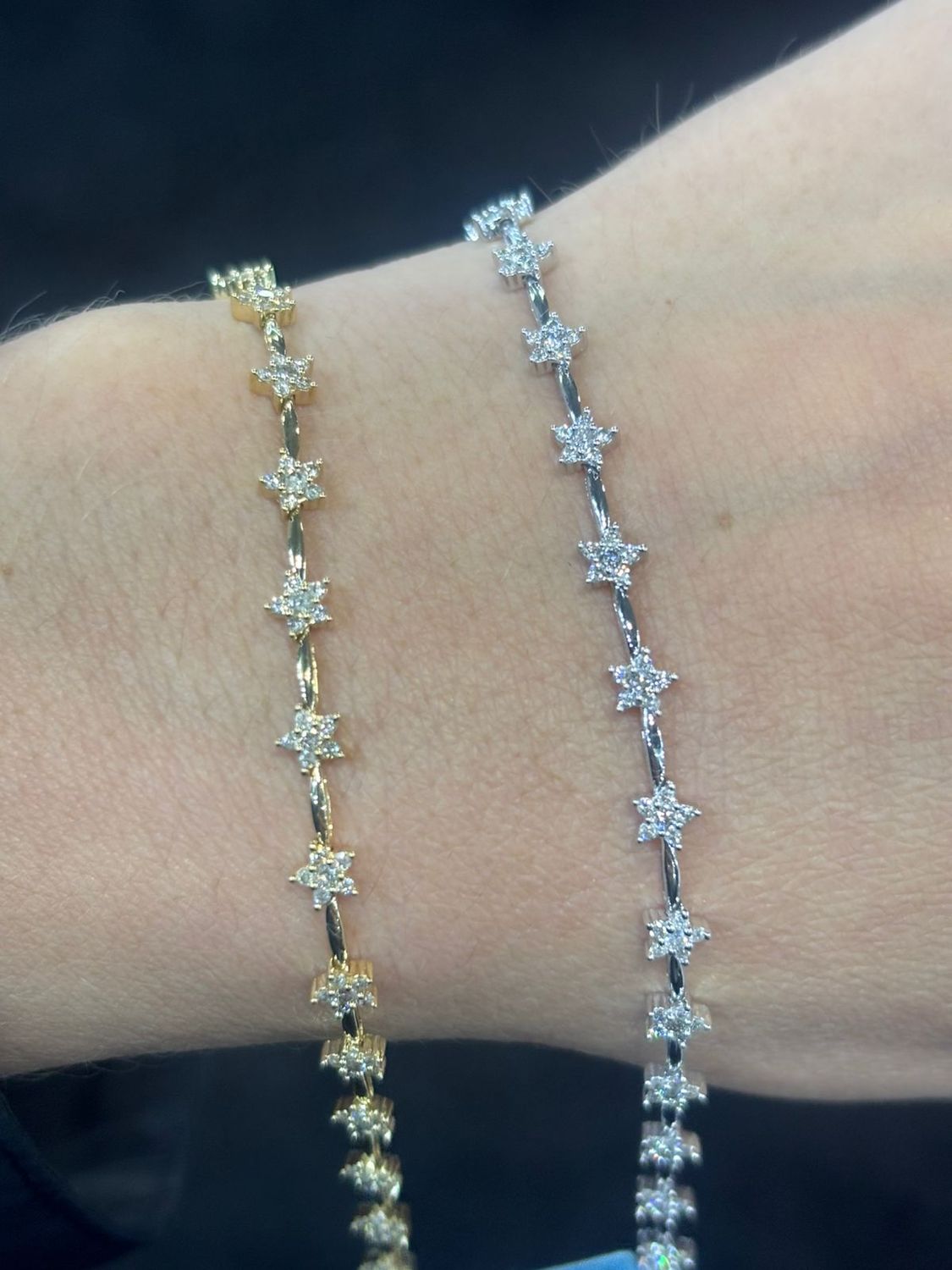 Pulsera Estrellas Diamantes