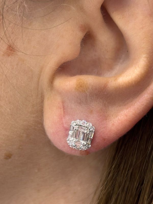 Aretes Diamantes