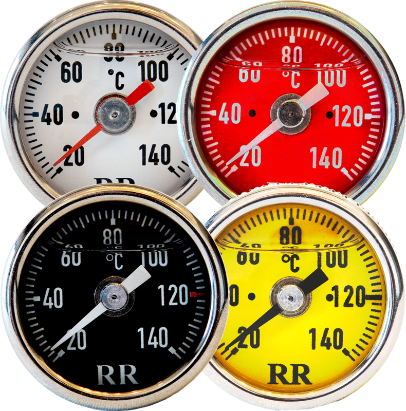 RR-Öltemperatur-Direktanzeiger ® für Autos und Motorräder