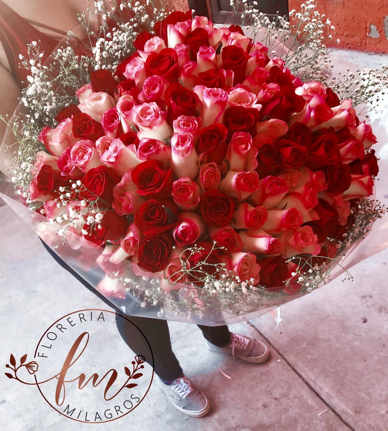 ​Ramo buchón 150 rosas