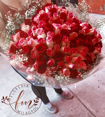 ​Ramo buchón 150 rosas