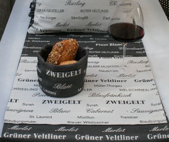 Platzset - Österreichische Rebsorten Platzset - Österreichische Rebsorten