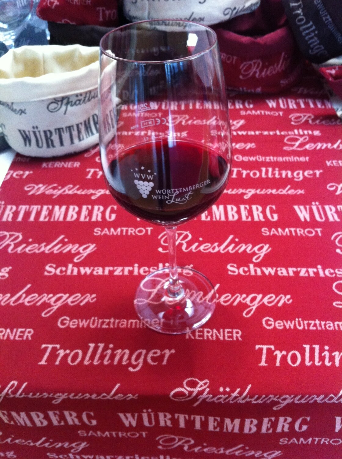 Tischläufer - Württemberger Rebsorten