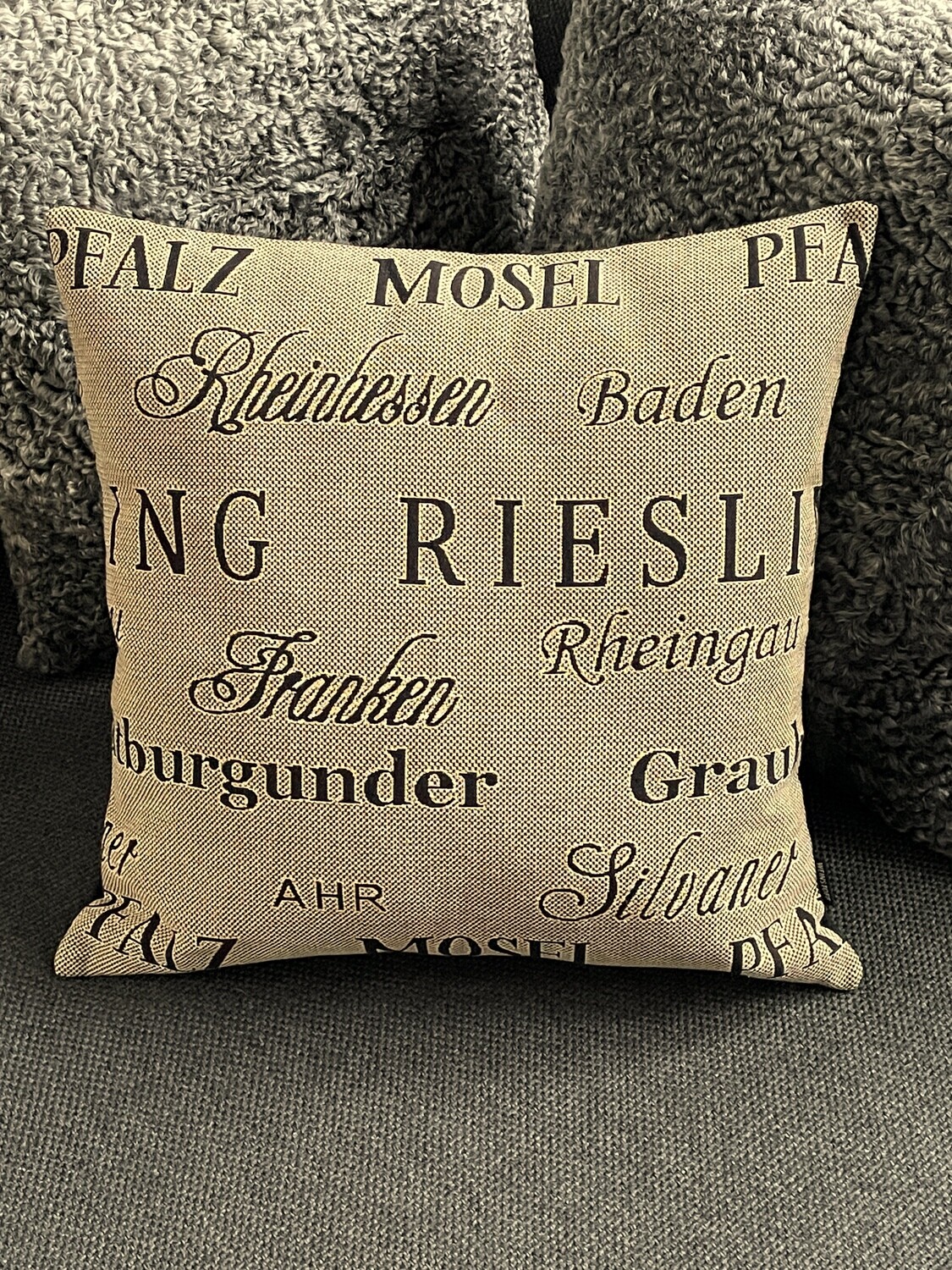 Kissen Deutsches Weindesign
