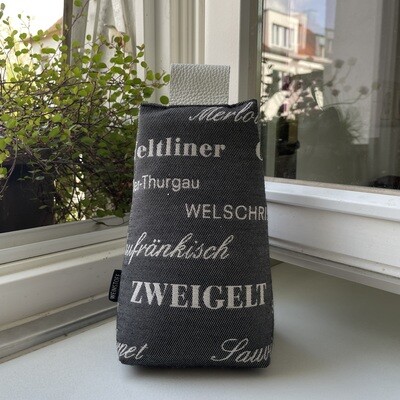 Österreichische Rebsorten anthrazit