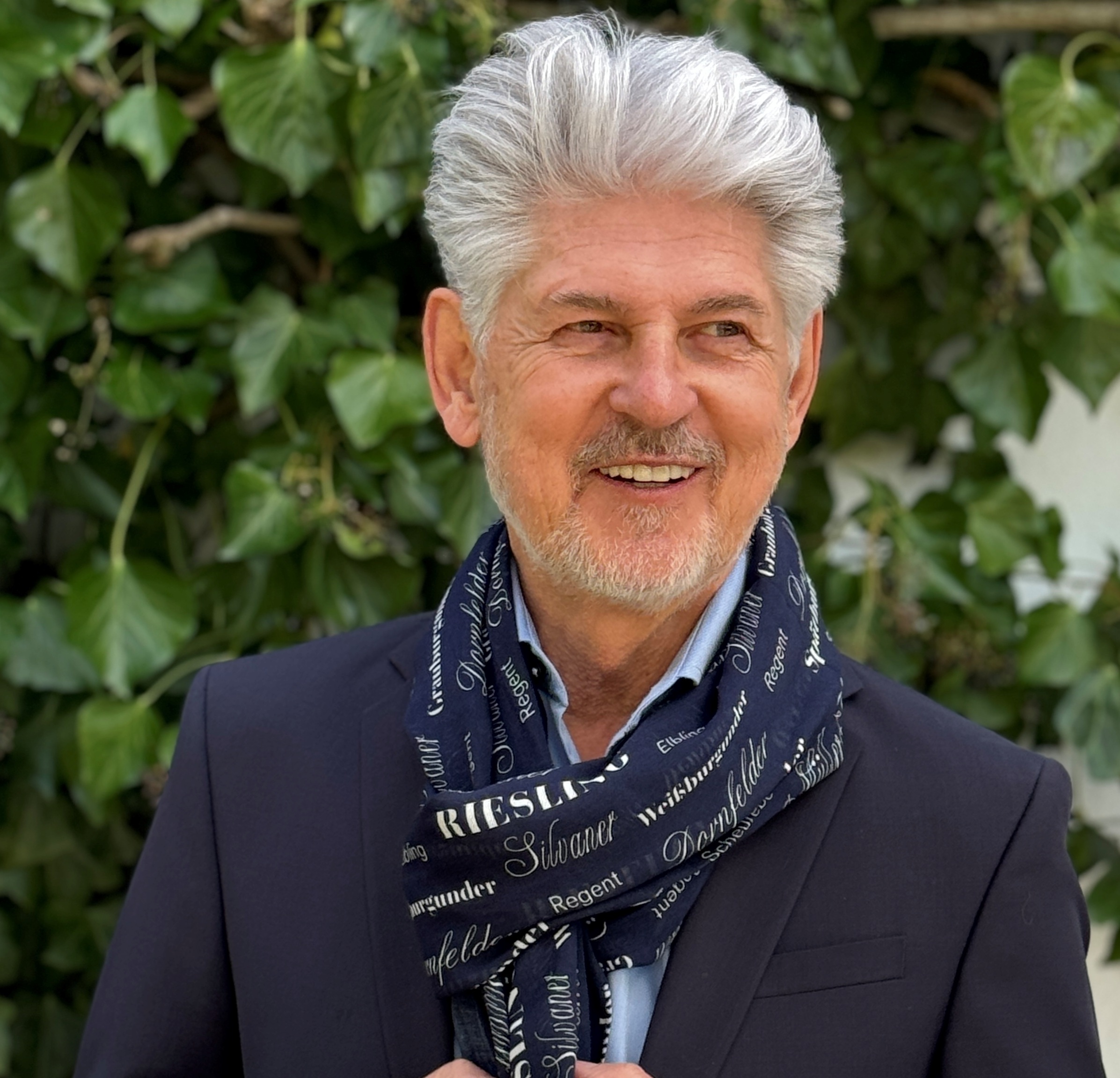 Wein-Schal aus Viskose