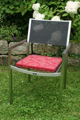 Sitz-Kissen - Deutsche Rebsorten Sitzkissen weinrot