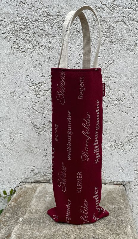 1-er Flaschentasche - Deutsche Rebsorten 1-er Flaschentasche - Deutsche Rebsorten