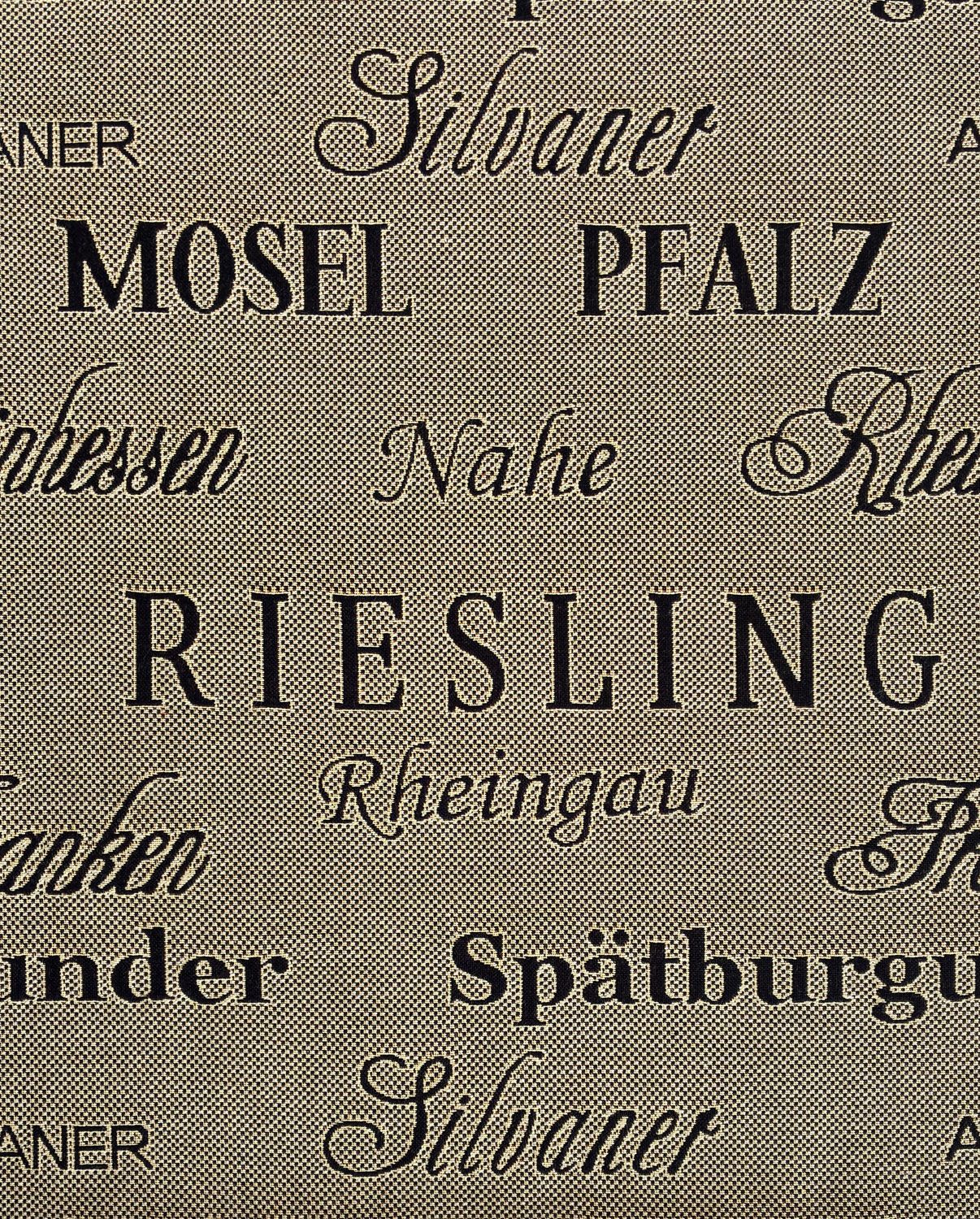 Meterware Gobelin Deutsches Weindesign