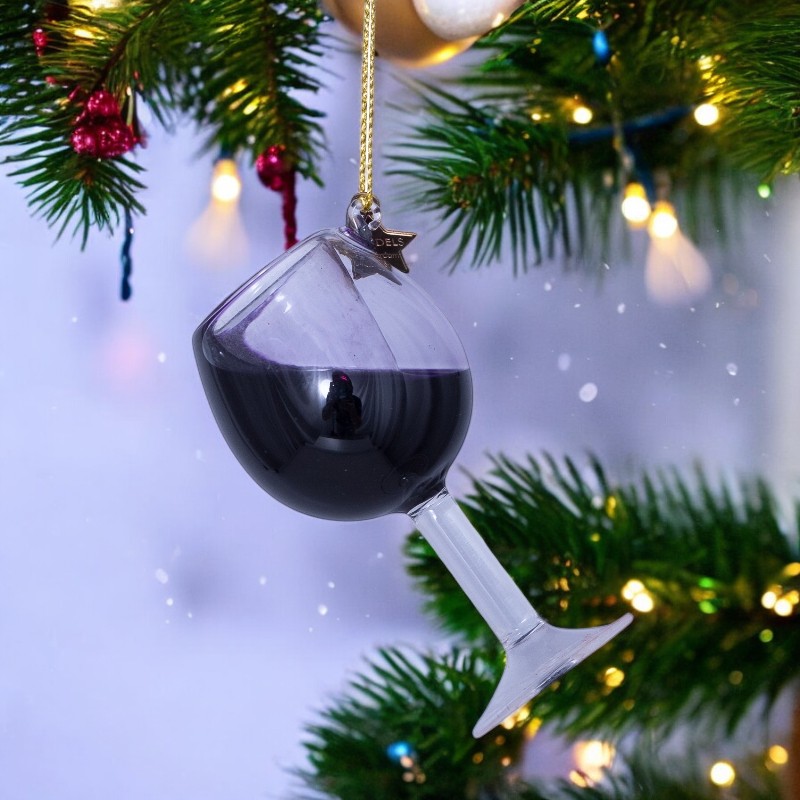 Dekoglas und Christbaumschmuck
