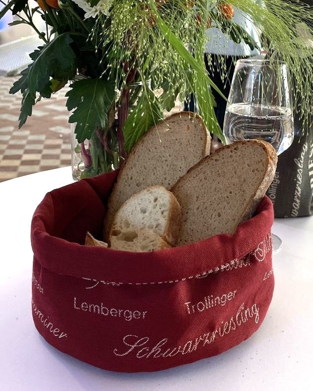 Runder Stoffkorb - Deutsche Rebsorten Runder Stoffkorb - Deutsche Rebsorten