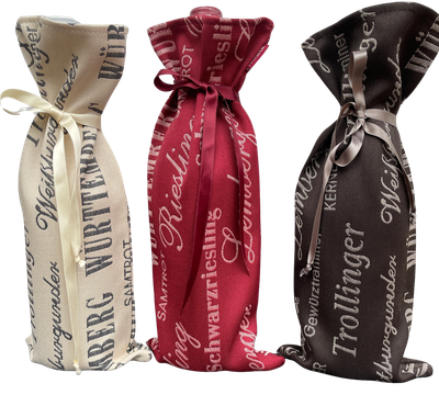 Flaschenbeutel - Württemberger Rebsorten