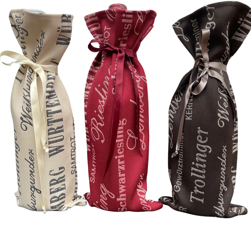 Flaschenbeutel - Württemberger Rebsorten