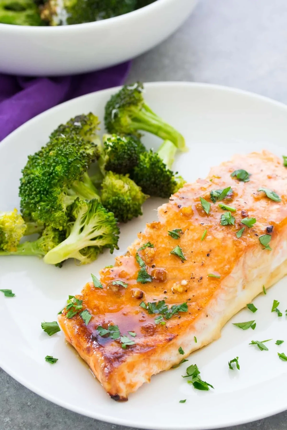 Salmon With Garlic Butter