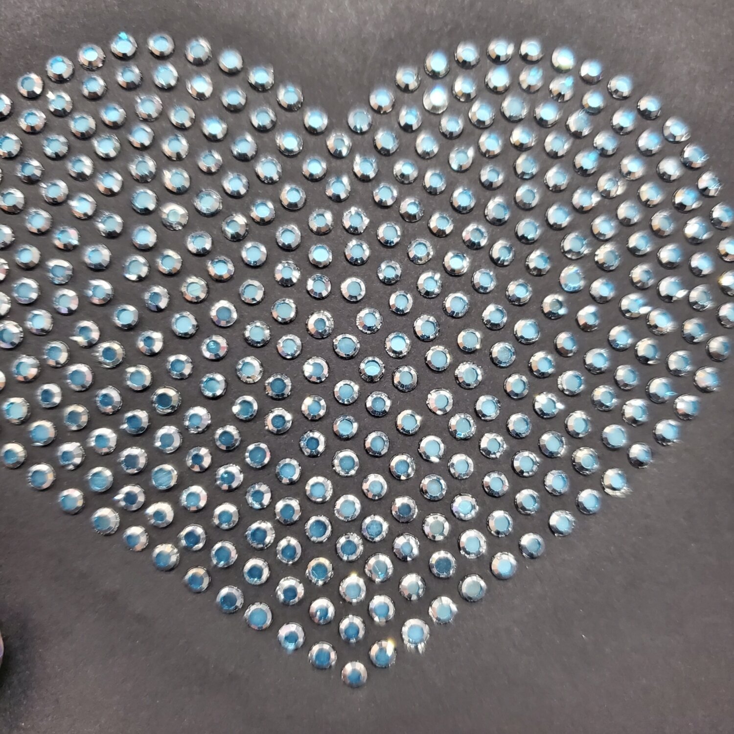 Metalites Silver Aquamarine Hotfix Rhinestones