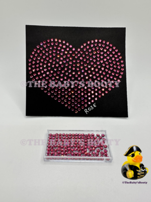 Rose Hotfix Rhinestones