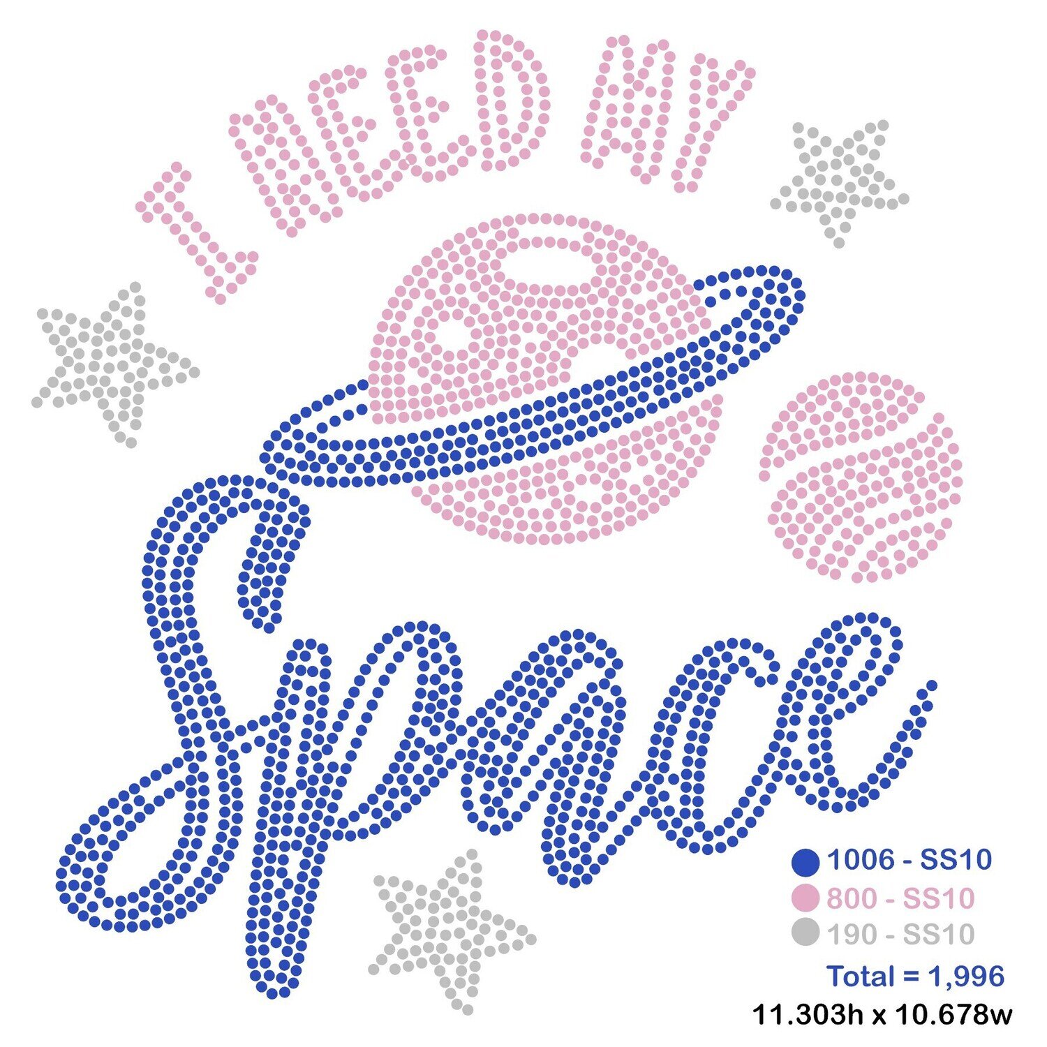 I Need My SPACE