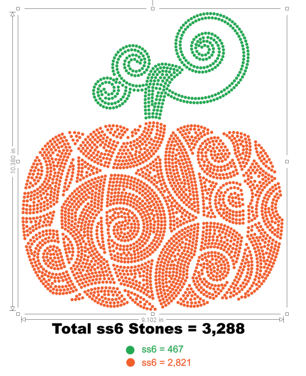 Pretty Pumpkin SS6 10.38Hx9.10W
