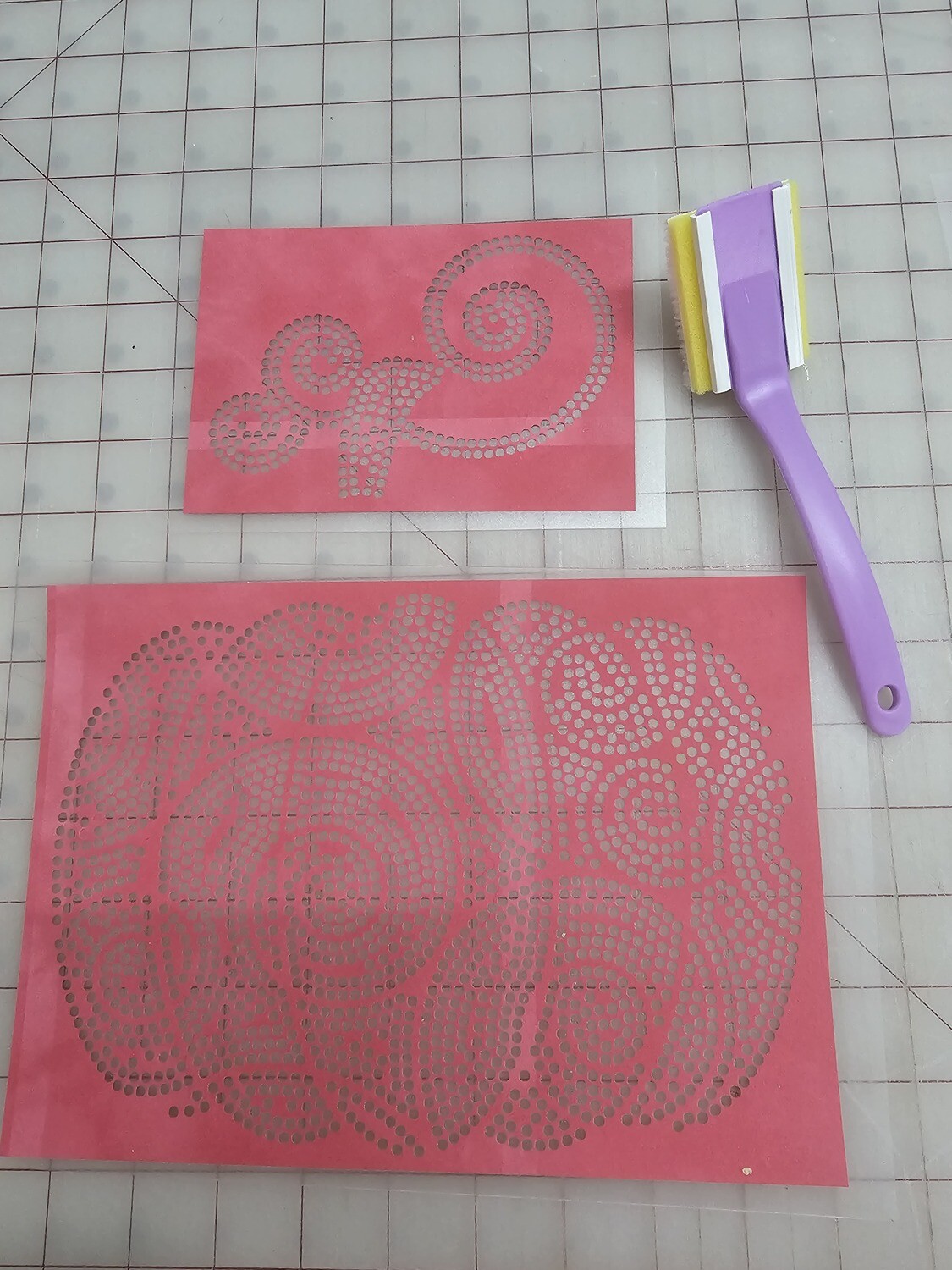 RHINESTONE TEMPLATE mailed to you!*