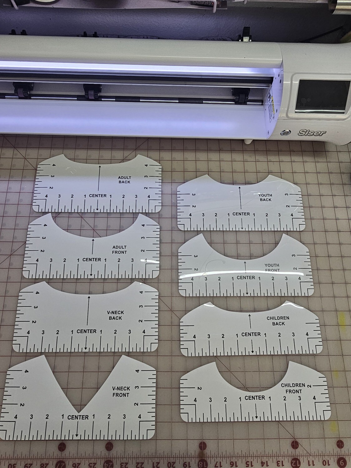 Easy Flexible Shirt Rulers